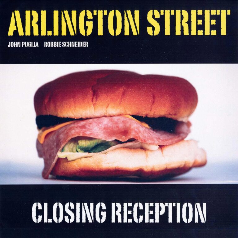 Cropped image of the closing reception poster for the Arlington Street project